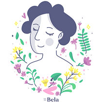 Meu projeto do curso: Retrato ilustrado com elementos botânicos. Un proyecto de Dibujo digital de Isabela Lacerda - 30.05.2020