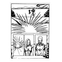 Meu projeto do curso: Desenho a lápis para quadrinhos de super-heróis. Comic projeto de André Luiz - 30.05.2020