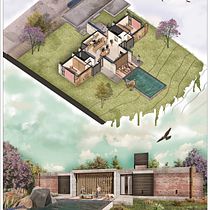 Mi proyecto del curso: Ilustración digital de proyectos arquitectónicos. Architecture project by Lady Choque Olivares - 05.31.2020