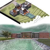 Mi Proyecto del curso: Ilustración digital de proyectos arquitectónicos. Architecture project by Luis Enrique González Reyes - 05.31.2020