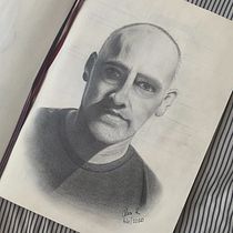 Mi Proyecto del curso: Retrato realista con lápiz de grafito. Desenho de retrato projeto de Alex Rosales - 31.05.2020
