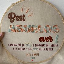 Mi Proyecto del curso: Letras bordadas: el hilo como herramienta gráfica. Un proyecto de Bordado de María Loureiro - 31.05.2020