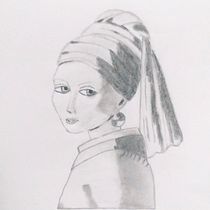 Mi Proyecto del curso: Retrato realista con lápiz de grafito. Desenho a lápis projeto de Iris Josefina - 31.05.2020