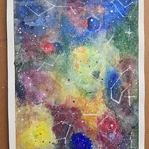 Universo Ana5059. Traditional illustration, and Watercolor Painting project by ana5059 - 05.31.2020