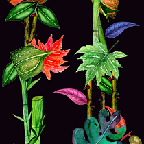 Mi Proyecto del curso: Diseño de patrones ilustrados. Pattern Design, and Watercolor Painting project by Loan Poulet Fernández - 05.31.2020