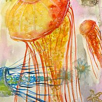 My project in Modern Watercolor Techniques course. Watercolor Painting project by Patricia Rae - 05.31.2020