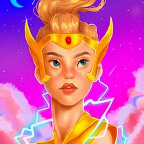 Meu projeto do curso: Shera. Digital Painting project by Lucas Robert Pinheiro Rodrigues - 06.02.2020