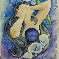 The Empty Place and The Opera House. Un proyecto de Ilustración tradicional de Jenni Monk Mills - 01.06.2020