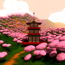 Mi Proyecto del curso: Modelado de escenarios low poly para videojuegos. 3D, and Game Design project by Esteban Obilinovic - 06.01.2020