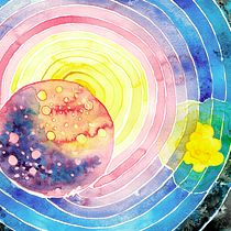 Space experiment. Un progetto di Disegno artistico di Ralitsa Grappe - 01.06.2020
