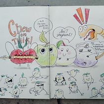 My project in The Art of Sketching: Transform Your Doodles into Art course Ein Projekt aus dem Bereich Traditionelle Illustration, Bleistiftzeichnung, Zeichnung und Sketchbook von feodor_paula - 01.06.2020