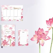 Mi Proyecto del curso: colección flor de loto. Pintura em aquarela projeto de pi567xxx - 01.06.2020
