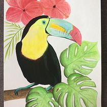 Mi Proyecto del curso: Técnicas experimentales de acuarela para principiantes . Watercolor Painting project by Jocelyn Leon Moore - 06.01.2020