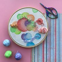 Mi Proyecto del curso: Técnicas básicas de bordado y acuarela. Embroider project by lilianparola - 06.06.2020