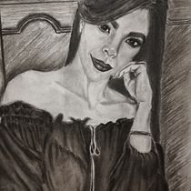 Mi Proyecto del curso: Retrato realista con lápiz de grafito. Traditional illustration project by Ulises Bandilla Félix - 06.01.2020