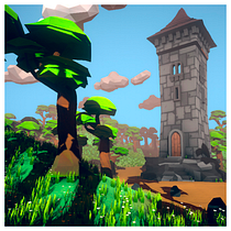 Mi Proyecto del curso: Modelado de escenarios low poly para videojuegos. Projekt z dziedziny 3D użytkownika Fernando Greciano Rois - 11.06.2020