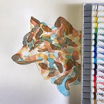 Mi Proyecto del curso: Técnicas experimentales de acuarela para principiantes . Traditional illustration project by Jaily shanik Chichande Moyano - 06.01.2020