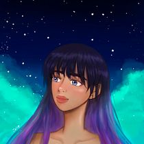 My project in Digital Fantasy Portraits with Photoshop course. Digital Illustration, Digital Painting, and Traditional illustration project by juliana12087 - 06.02.2020