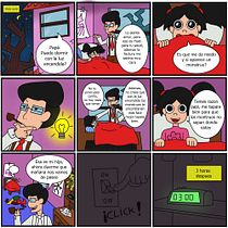 Miedo a la Oscuridad. Comic project by dani.pogo.c - 06.02.2020