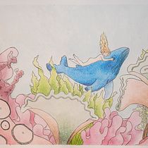 Mi Proyecto del curso:  Xirens por Juan Camilo Vàsquez Salazar. . Watercolor Painting project by vasquezjcamilo - 06.02.2020