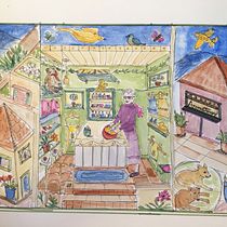 My project in The Art of Sketching: Transform Your Doodles into Art course. Traditional illustration project by Margaret Phillips - 06.08.2020