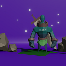 My project in Low Poly Character Modeling for Video Games course Ein Projekt aus dem Bereich Design von 3-D-Figuren von invisdev - 03.06.2020