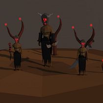 Mi Proyecto del curso: Modelado de personajes low poly para videojuegos  Ein Projekt aus dem Bereich 3-D-Modellierung von Jhon Angel Fuentes Perez - 09.06.2020