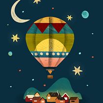Mi Proyecto del curso: Flotando. Traditional illustration, Digital Illustration, and Children's Illustration project by Victoria Manzanilla - 06.03.2020