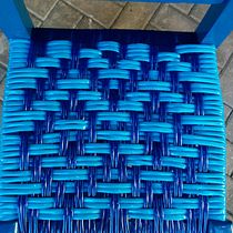 Cadeiras de copa repaginadas com cordão de PVC. Een project van Textiel van Doris Janete Brocker - 22.06.2020