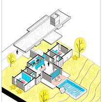 My project in Digital Illustration of Architectural Projects course by Karla Vargas. 3D, 3D Animation, 3D Modeling, Architecture, 3D Design, and Digital Design project by Karla VG - 06.05.2020