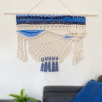 Mi Proyecto del curso: Introducción al macramé: creación de un tapiz decorativo Ein Projekt aus dem Bereich Makramee von mairenylantigua - 04.06.2020