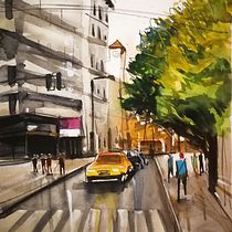 Mi Proyecto del curso: Paisajes urbanos en acuarela . % eugeniollorca8 tarafından hazırlanan Güzel sanatlar projesi - 06.05.2020