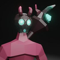 Mi Proyecto del curso: Modelado de personajes low poly para videojuegos  Ein Projekt aus dem Bereich 3D von Jordi Gonzalez - 04.06.2020