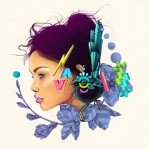 Luna: Retrato creativo ilustrado con Procreate. Un projet de Beaux Arts, Dessin et Illustration numérique de Edgar Islas - 05.06.2020
