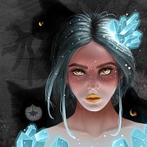 Digital Fantasy Portraits with Photoshop course: Flerken's keeper. Digital Drawing project by merel - 06.04.2020