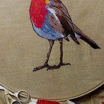 Mi Proyecto del curso: Pintar con hilo: técnicas de ilustración textil. Bordado projeto de claudia.chel - 05.06.2020