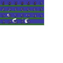 Mi Proyecto del curso: Animación de personajes en pixel art para videojuegos . Pixel Art project by Jose Cassini - 08.11.2020