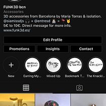 Mi Proyecto del curso: Estrategia de marca en Instagram de FUNK3D_bcn. Jewelr, and Design project by maria torras - 06.06.2020