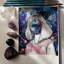 Meu projeto do curso: Técnicas modernas de aquarela. Un progetto di Illustrazione con inchiostro e Pittura ad acquerello di Patricia Soares - 25.07.2020