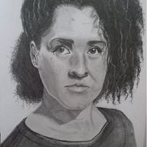 Mi Proyecto del curso: Retrato realista con lápiz de grafito. Desenho de retrato projeto de Benjamin Gonzalez - 07.06.2020