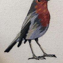 Mi Proyecto del curso: Pintar con hilo: técnicas de ilustración textil. Embroider project by Mariana Melgar - 06.11.2020