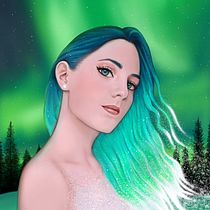 My project in Digital Fantasy Portraits with Photoshop course. Digital Illustration project by Céline Billy - 06.06.2020