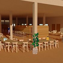 Mi Proyecto del curso: Representación gráfica de proyectos arquitectónicos. Un projet de 3D, Architecture, Architecture d'intérieur et Illustration traditionnelle de patriciajriartola - 27.06.2020