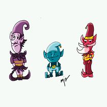Mi Proyecto del curso: Fábrica de personajes ilustrados. Digital Illustration project by Mir Fig Conce - 06.07.2020