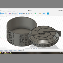 Mi Proyecto del curso: Introducción al diseño e impresión en 3D. Projekt z dziedziny  Projektowanie 3D i  Modelowanie 3D użytkownika Enrique Méndez - 09.06.2020