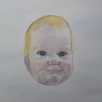 My project in Artistic Portrait with Watercolors course by Ale Casanova. Portrait Drawing, and Watercolor Painting project by hen_stein - 06.07.2020