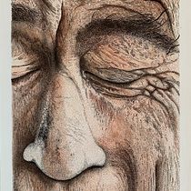 Mi Proyecto del curso:  Retrato realista con lápices de colores. Artistic Drawing project by aorellana.83 - 06.08.2020
