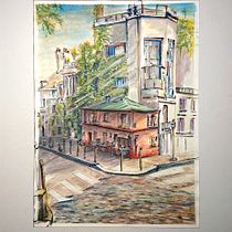 Mi Proyecto: Dibujo arquitectónico con acuarela y tinta. Architecture project by Samantha Venegas - 06.07.2020