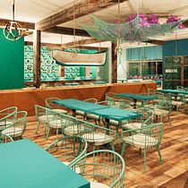 CEVICHERIA MARAZUL: Diseño de interiores para restaurantes. Projekt z dziedziny  Architektura i Projektowanie wnętrz użytkownika arq_carolvargas - 25.06.2020