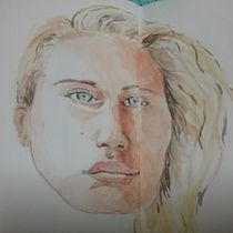 My project in  Watercolor Portrait Sketchbook course. Drawing project by leonelsanchez65 - 06.08.2020